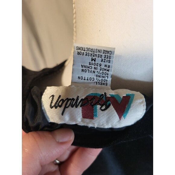 AJ Brandon Vest Black Velvet Size M‎ - Picture 5 of 5